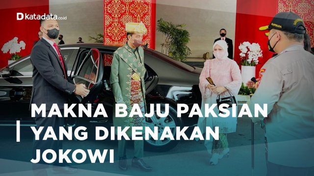 Makna Baju Paksian Jokowi