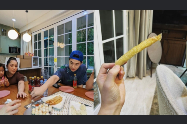 Henry Lau di rumah Andara