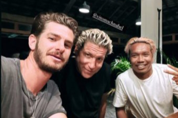 Andrew Garfield di Bali