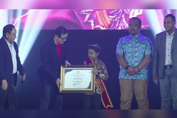 Farel Prayoga dan Abah Lala jadi Duta Kekayaan Intelektual