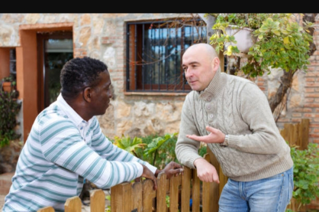 Ilustrasi Bertetangga