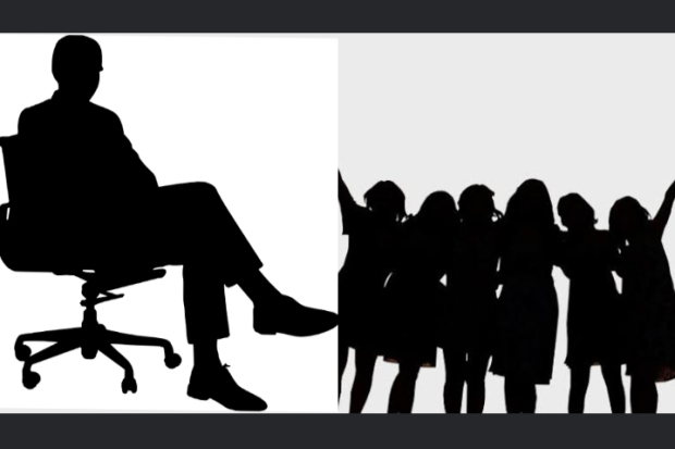 Ilustrasi CEO Agensi K-Pop dan Trainee