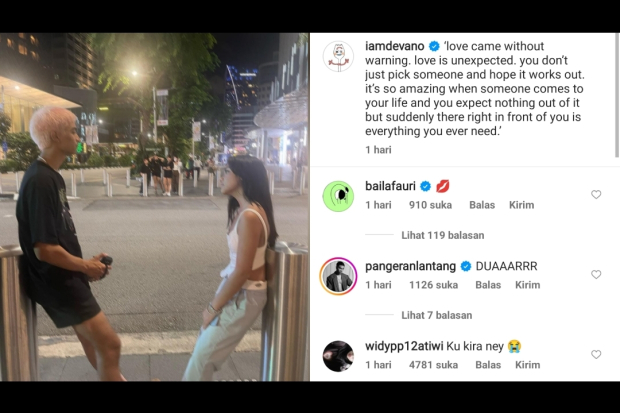 Devano Danendra dan Baila Fauri