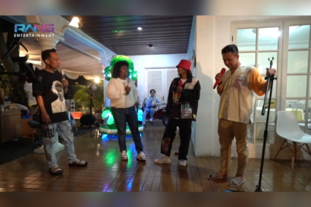 Bonge di acara ulang tahun Rafathar