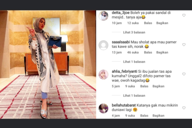 Syahrini tuai kritik netizen