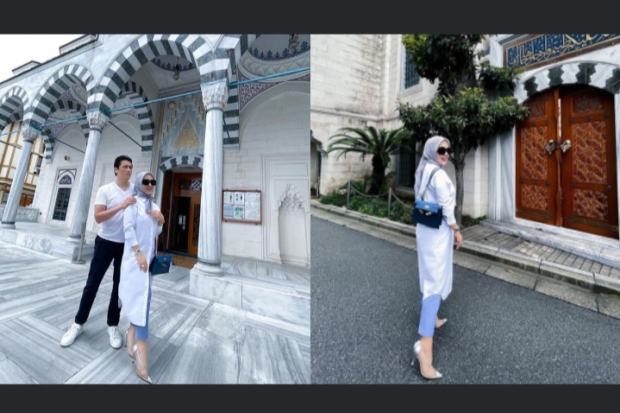 Syahrini dan Reino Barack