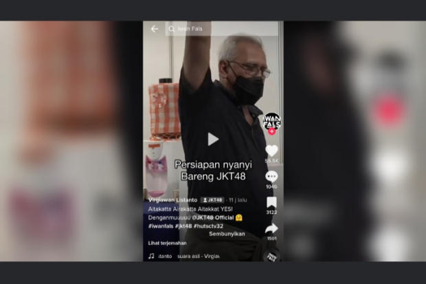 Persiapan Iwan Fals Tarikan Aitakatta JKT48