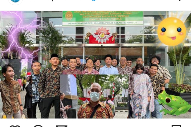 Komika di PN Jakarta Pusat