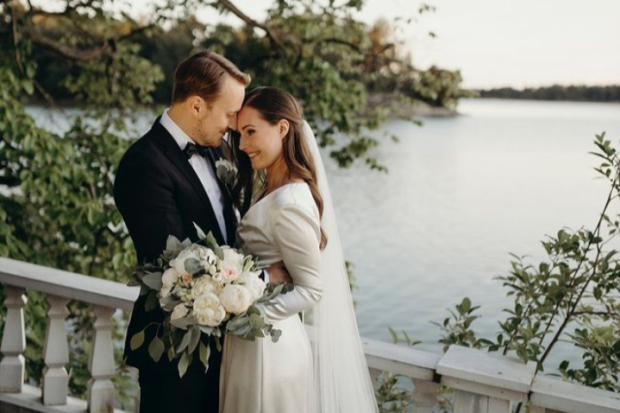 Sanna Marin dan Markus Raikkonen