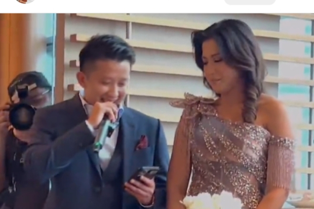 Potret Pernikahan Dita dan Rino