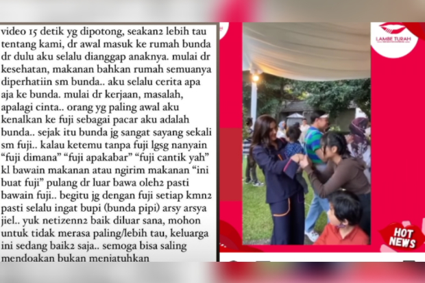 Respons Thariq Halilintar usai viral video Ashanty cuekin Fuji Utami