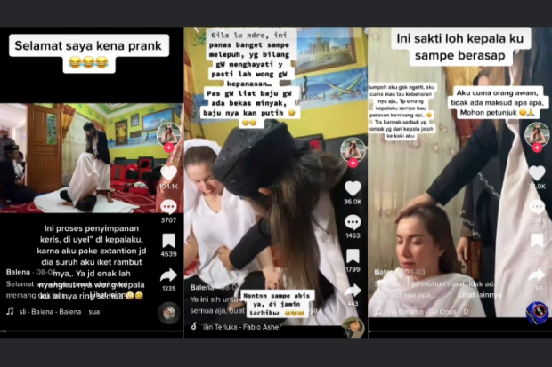 Unggahan TikTok Balena