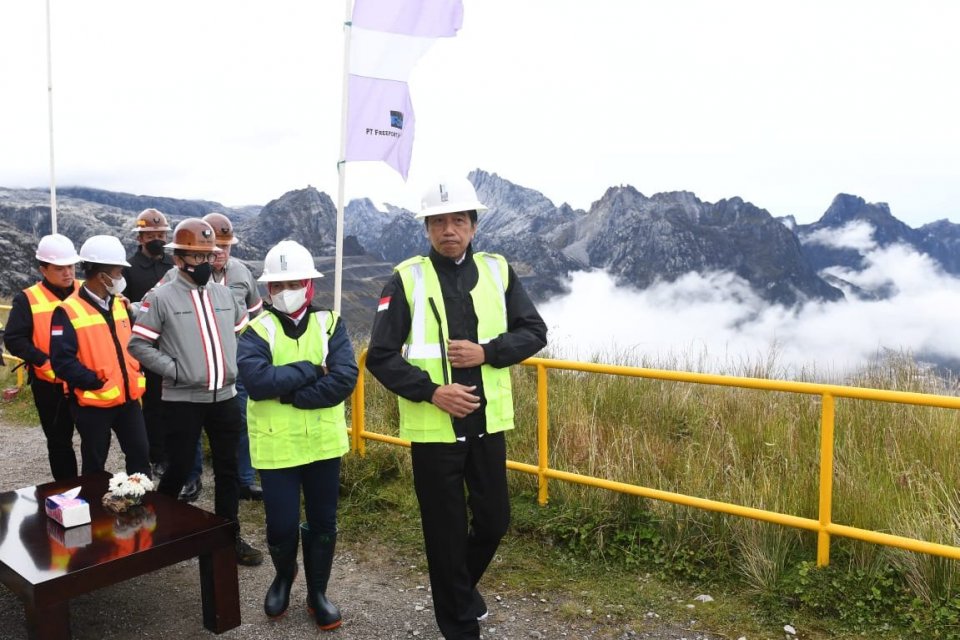 Ilustrasi. Kementerian ESDM meminta Freeport menggunakan energi bersih dalam operasinya di tambang Grassberg, Papua.