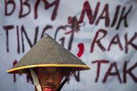 AKSI TOLAK KENAIKAN HARGA BBM SUBSIDI DI SUKOHARJO