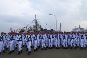 UPACARA HUT KE-77 TNI AL