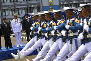 UPACARA HUT KE-77 TNI AL