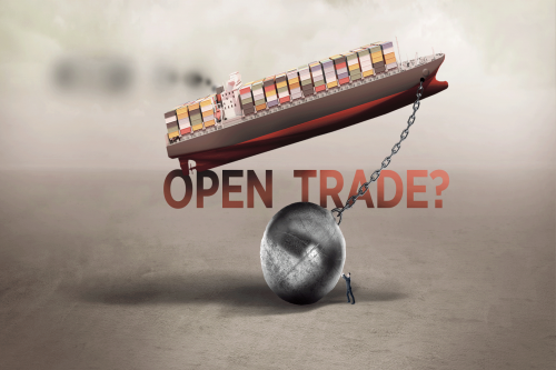 Ilustrasi open trade