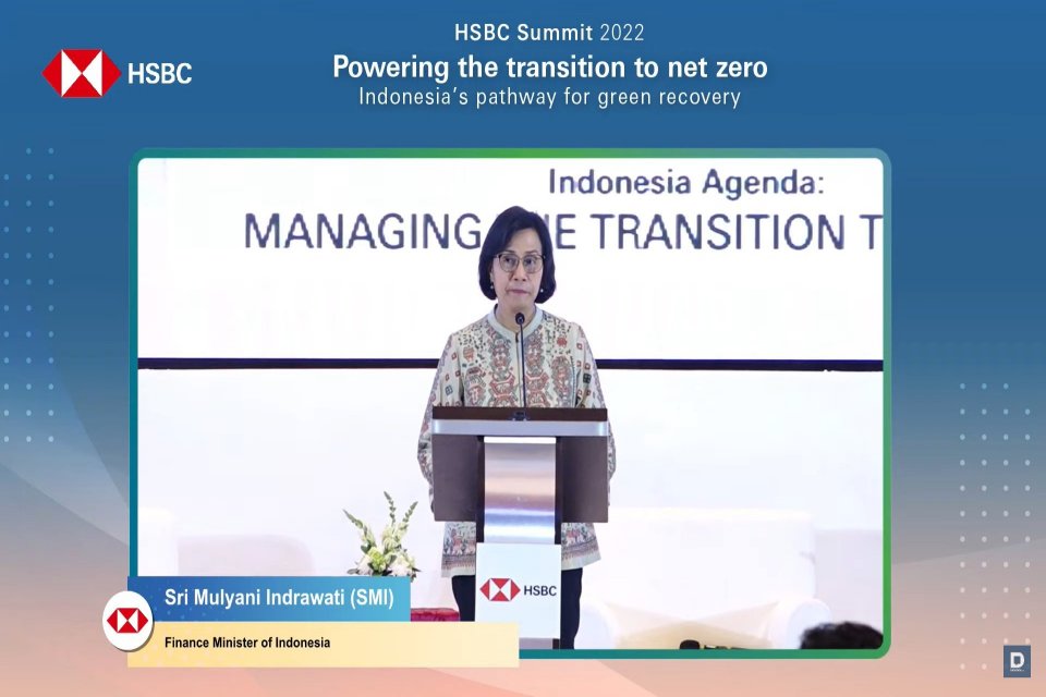 Menteri Keuangan Indonesia Sri Mulyani Indarawati