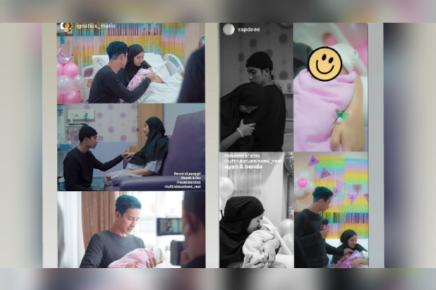 Istri Evan Marvino melahirkan