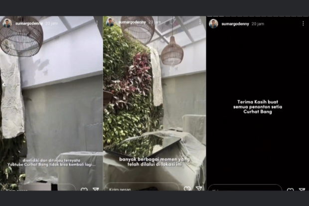 Denny Sumargo tutup kanal YouTube