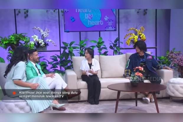Jeje di acara Heart to Heart