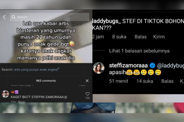 Tudingan Steffi Zamora puny anak