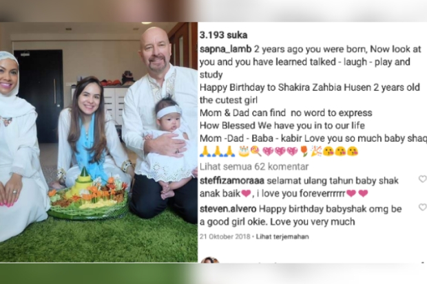 Keluarga Steffi Zamora