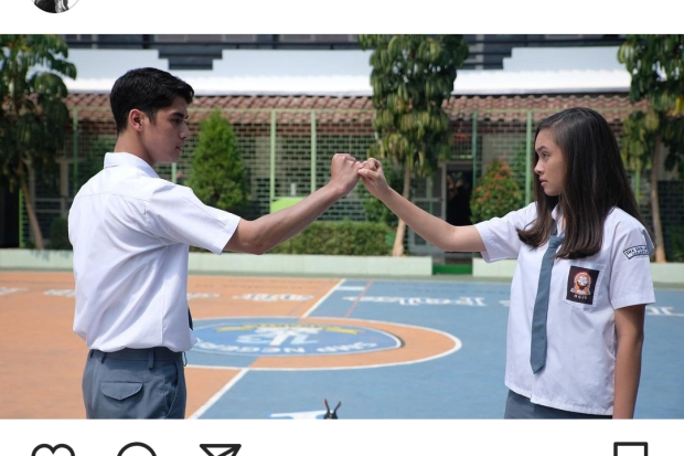 Al Ghazali dan Caitlin Halderman