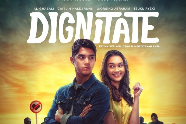 Al Ghazali dan Caitlin Halderman