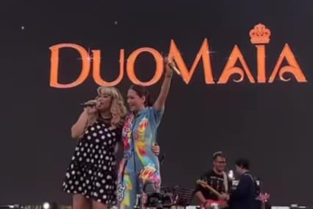 Pinkan Mambo dan Maia Estianty