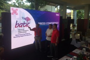 Konferensi pers BATIC di Benoa, Bali, Selasa (20/9).