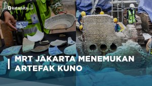 Temuan Arkeologi Saat Menggali jalur MRT Jakarta
