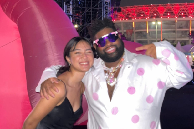 Pink Sweats dan Rahmania Astrini