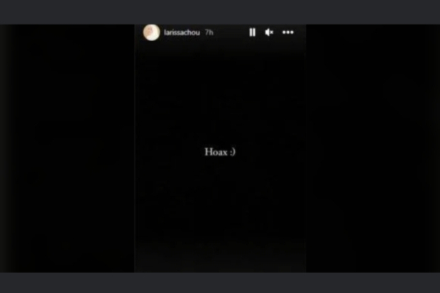 Unggahan Larissa Chou