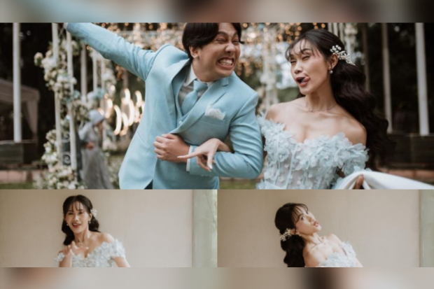 Triarona dan Gema Bawana menikah