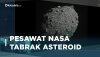 Pesawat NASA Tabrak Asteroid
