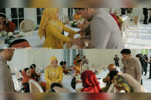 Fuji Utami dikenalkan kepada keluarga besar Thariq Halilintar