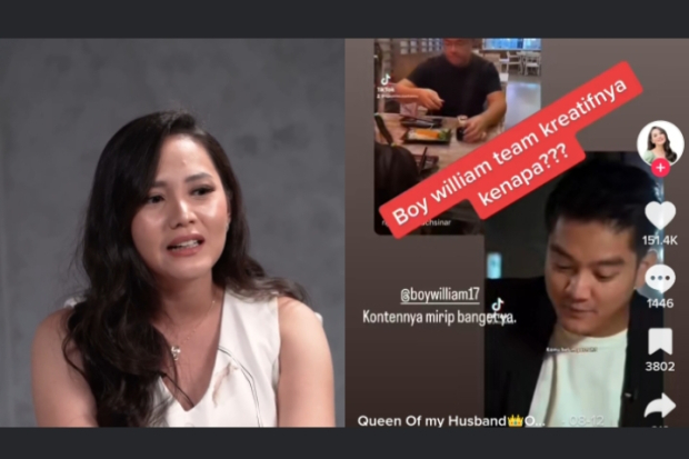 Konten Boy William dituding tidur milik Queen of My Husband