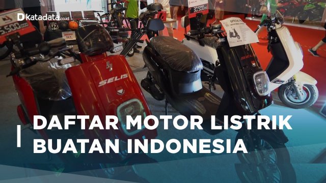Daftar Motor Listrik Buatan Indonesia