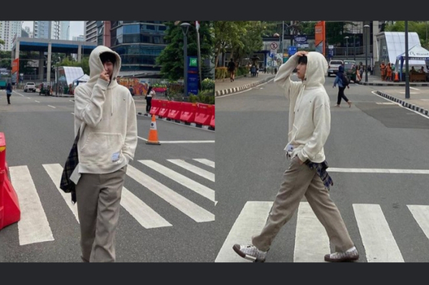 Renjun di Citayam Fashion Week