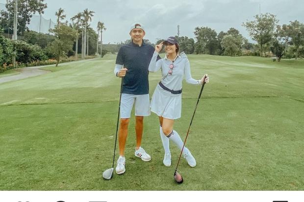 Ayu Dewi dan Regi Datau