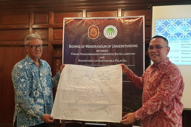 Industri Batik Indonesia Berkomitmen Menggunakan Produk Sawit Berkelanjutan