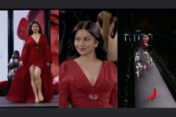 Ariel Tatum di Paris Fashion Week