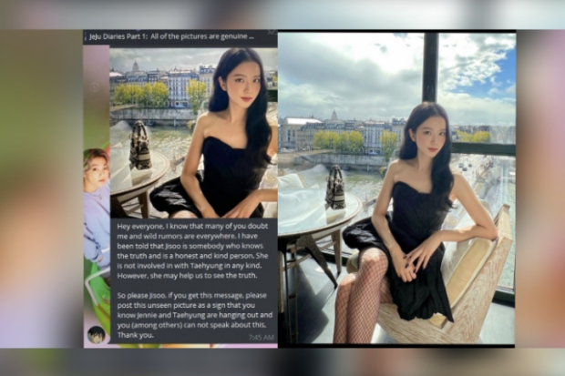 Foto Jisoo Blackpink yang disebarkan Gurumiharibo