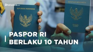Paspor RI Berlaku 10 Tahun