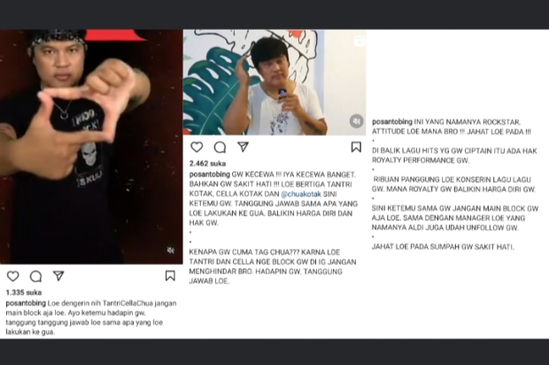 Posan Tobing Bahas Royalti ke Band Kotak