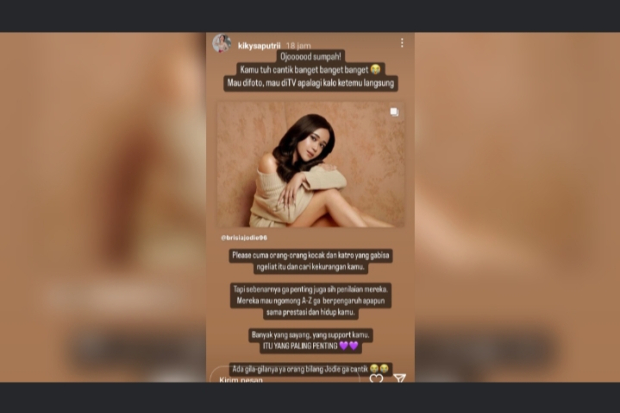 Unggahan Kiky Saputri