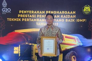 AGINCOURT RESOURCES RAIH 4 PENGHARGAAN DARI KEMENTERIAN ESDM DI AJANG GOOD MINING PRACTICES AWARD 2022