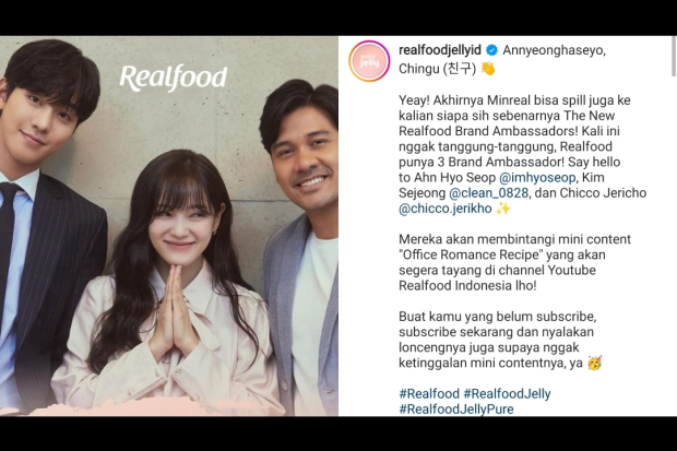 Chicco Jerikho, Ahn Hyo Seop dan Kim Sejeong