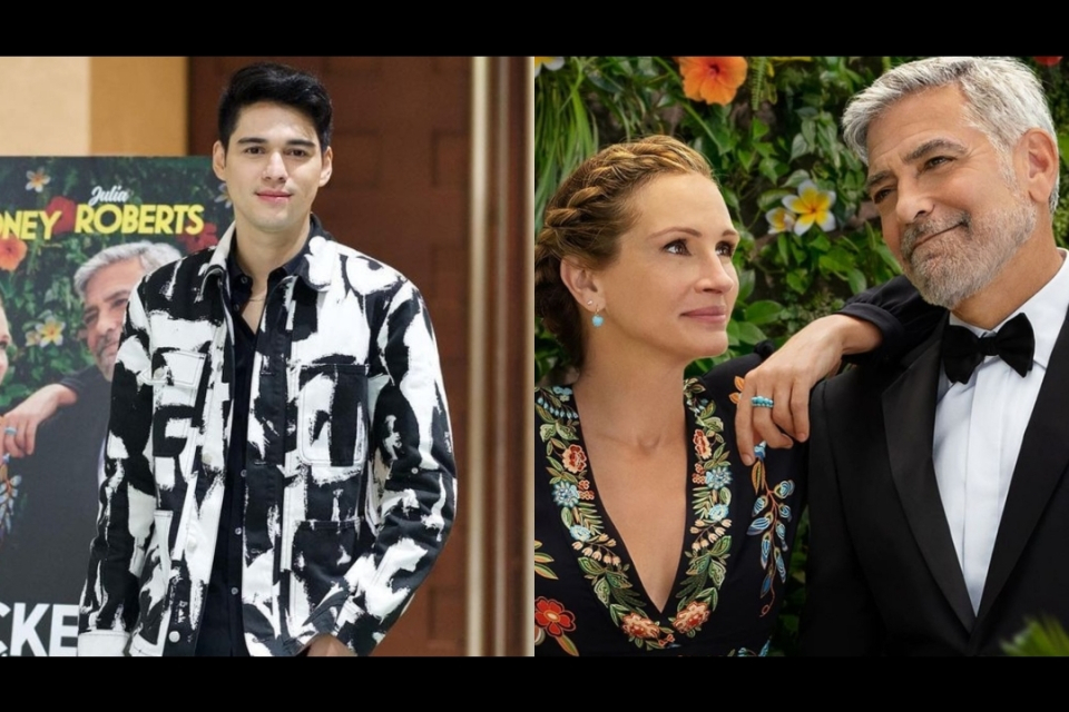 Maxime Bouttier, Julia Roberts dan George Clooney